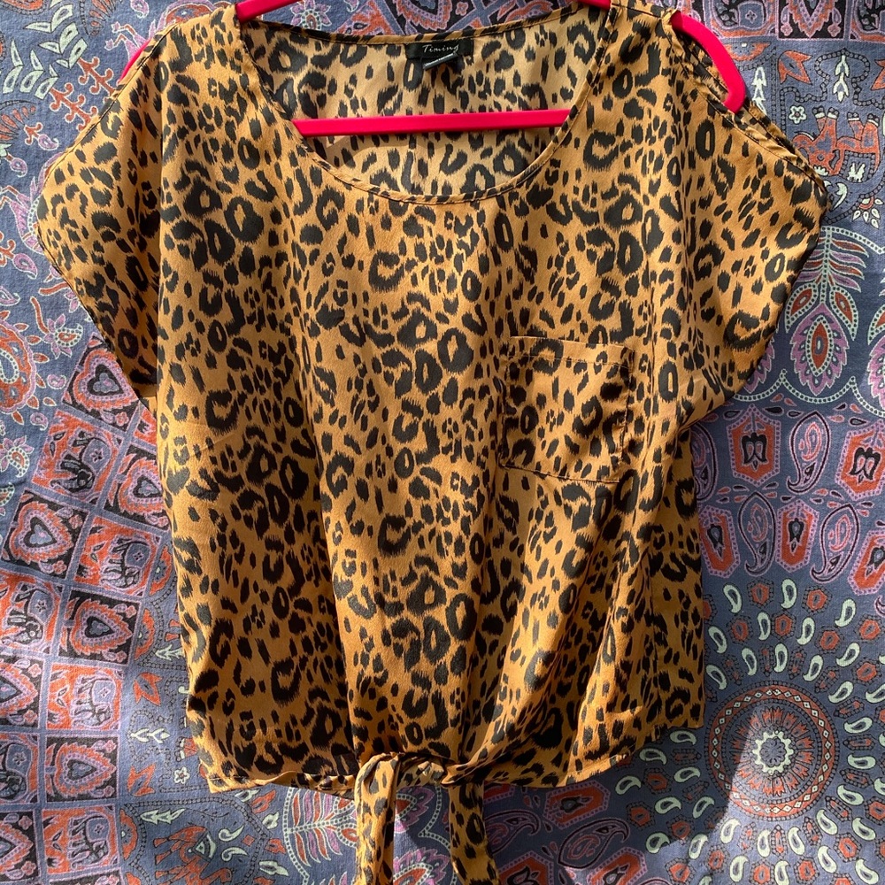 Leopard Top